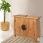 vidaXL Vanità da Bagno in Legno Massello di Pino 70x32x63 cm vidaXL Vanità da Bagno in Legno Massello di Pino 70x32x63 cm