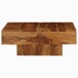 vidaXL Tavolino da Salotto 80x80x30 cm in Legno Massello di Acacia vidaXL Tavolino da Salotto 80x80x30 cm in Legno Massello di Acacia