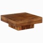 vidaXL Tavolino da Salotto 80x80x30 cm in Legno Massello di Acacia vidaXL Tavolino da Salotto 80x80x30 cm in Legno Massello di Acacia