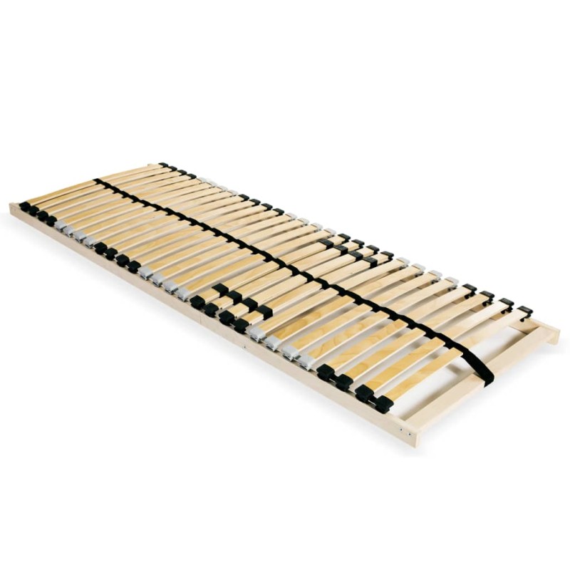 vidaXL Rete a Doghe 7 Zone senza Materasso con 28 Doghe 90x200 cm vidaXL Rete a Doghe 7 Zone senza Materasso con 28 Doghe 90x200 cm