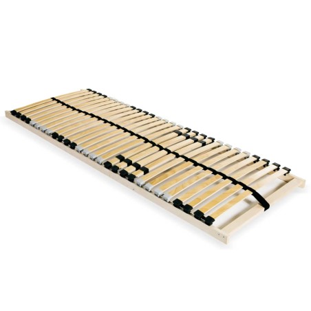 vidaXL Rete a Doghe 7 Zone senza Materasso con 28 Doghe 90x200 cm