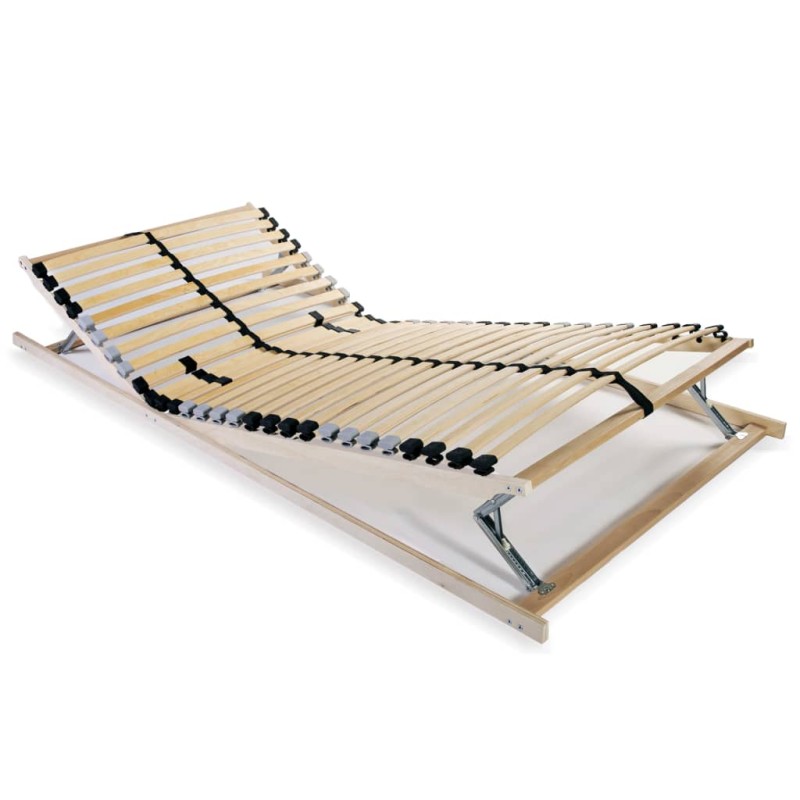 vidaXL Rete a Doghe 7 Zone con 28 Doghe 90x200 cm vidaXL Rete a Doghe 7 Zone con 28 Doghe 90x200 cm