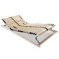 vidaXL Rete a Doghe 7 Zone con 28 Doghe 90x200 cm vidaXL Rete a Doghe 7 Zone con 28 Doghe 90x200 cm