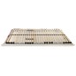 vidaXL Rete a Doghe 7 Zone con 28 Doghe 90x200 cm vidaXL Rete a Doghe 7 Zone con 28 Doghe 90x200 cm