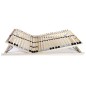 vidaXL Rete a Doghe 7 Zone con 28 Doghe 90x200 cm vidaXL Rete a Doghe 7 Zone con 28 Doghe 90x200 cm
