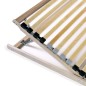 vidaXL Rete a Doghe 7 Zone con 28 Doghe 90x200 cm vidaXL Rete a Doghe 7 Zone con 28 Doghe 90x200 cm