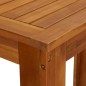 vidaXL Tavolo da Bar in Legno Massello di Acacia 120x60x105 cm vidaXL Tavolo da Bar in Legno Massello di Acacia 120x60x105 cm