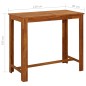 vidaXL Tavolo da Bar in Legno Massello di Acacia 120x60x105 cm vidaXL Tavolo da Bar in Legno Massello di Acacia 120x60x105 cm