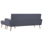 vidaXL Divano a L Rivestimento in Tessuto 186x136x79 cm Grigio Chiaro vidaXL Divano a L Rivestimento in Tessuto 186x136x79 cm Grigio Chiaro