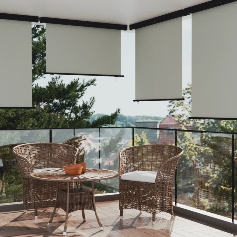Tendalino Laterale per Balcone 160x250 cm Grigio Tendalino Laterale per Balcone 160x250 cm Grigio