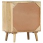 vidaXL Comodino 40x30x50 cm in Legno Massello di Mango vidaXL Comodino 40x30x50 cm in Legno Massello di Mango