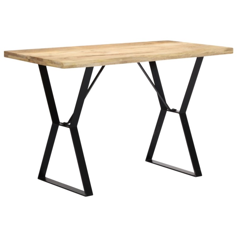 vidaXL Tavolo da Pranzo 120x60x76 cm in Legno Massello di Mango vidaXL Tavolo da Pranzo 120x60x76 cm in Legno Massello di Mango