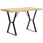 vidaXL Tavolo da Pranzo 120x60x76 cm in Legno Massello di Mango vidaXL Tavolo da Pranzo 120x60x76 cm in Legno Massello di Mango