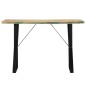 vidaXL Tavolo da Pranzo 120x60x76 cm in Legno Massello di Recupero vidaXL Tavolo da Pranzo 120x60x76 cm in Legno Massello di Recupero