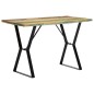 vidaXL Tavolo da Pranzo 120x60x76 cm in Legno Massello di Recupero vidaXL Tavolo da Pranzo 120x60x76 cm in Legno Massello di Recupero