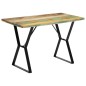 vidaXL Tavolo da Pranzo 120x60x76 cm in Legno Massello di Recupero vidaXL Tavolo da Pranzo 120x60x76 cm in Legno Massello di Recupero