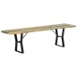vidaXL Panca 160 cm in Legno Massello di Recupero vidaXL Panca 160 cm in Legno Massello di Recupero