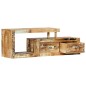 vidaXL Mobile Porta TV 120x30x40 cm in Legno Massello di Recupero