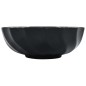 Lavandino 46x17 cm in Ceramica Nero Lavandino 46x17 cm in Ceramica Nero