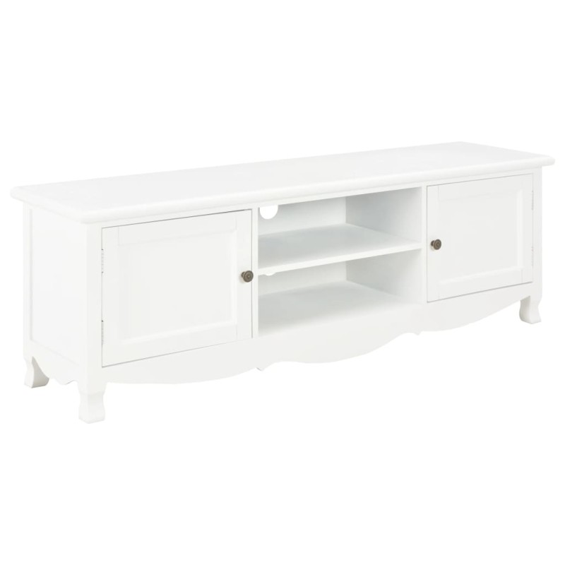 vidaXL Mobile Porta TV Bianco 120x30x40 cm in Legno vidaXL Mobile Porta TV Bianco 120x30x40 cm in Legno