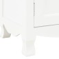 vidaXL Mobile Porta TV Bianco 120x30x40 cm in Legno vidaXL Mobile Porta TV Bianco 120x30x40 cm in Legno