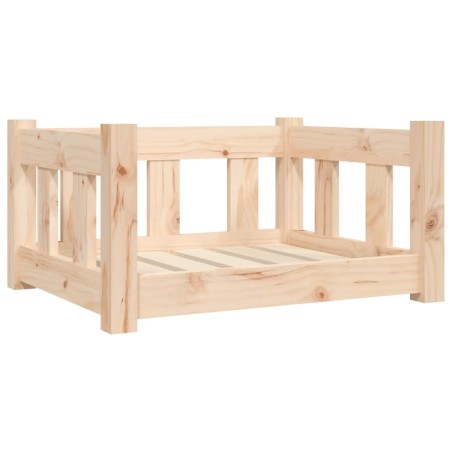 vidaXL Cuccia per Cani 55,5x45,5x28 cm in Legno Massello di Pino