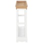 vidaXL Mobile Portavini Bianco 70x22,5x70,5 cm in MDF vidaXL Mobile Portavini Bianco 70x22,5x70,5 cm in MDF