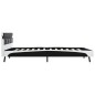 vidaXL Giroletto con LED Nero in Similpelle 160x200 cm vidaXL Giroletto con LED Nero in Similpelle 160x200 cm