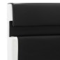 vidaXL Giroletto con LED Nero in Similpelle 90x200 cm vidaXL Giroletto con LED Nero in Similpelle 90x200 cm