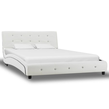 vidaXL Giroletto Bianco in Similpelle 120x200 cm