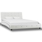vidaXL Giroletto Bianco in Similpelle 120x200 cm vidaXL Giroletto Bianco in Similpelle 120x200 cm