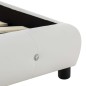 vidaXL Giroletto Bianco in Similpelle 120x200 cm vidaXL Giroletto Bianco in Similpelle 120x200 cm
