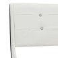 vidaXL Giroletto Bianco in Similpelle 160x200 cm vidaXL Giroletto Bianco in Similpelle 160x200 cm
