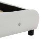 vidaXL Giroletto Bianco in Similpelle 160x200 cm vidaXL Giroletto Bianco in Similpelle 160x200 cm