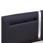vidaXL Giroletto con LED Nero in Similpelle 180x200 cm vidaXL Giroletto con LED Nero in Similpelle 180x200 cm