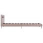 vidaXL Giroletto con LED Cappuccino in Similpelle 90x200 cm vidaXL Giroletto con LED Cappuccino in Similpelle 90x200 cm
