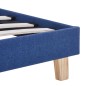 vidaXL Giroletto Blu in Tessuto 90x200 cm vidaXL Giroletto Blu in Tessuto 90x200 cm