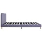 vidaXL Giroletto in Tessuto Grigio Chiaro 180x200 cm