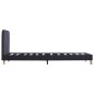vidaXL Giroletto senza Materasso Grigio Scuro 90x200 cm Tessuto vidaXL Giroletto senza Materasso Grigio Scuro 90x200 cm Tessuto