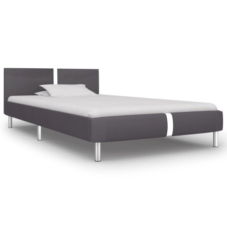 vidaXL Giroletto Grigio in Similpelle 90x200 cm