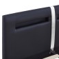 vidaXL Giroletto con LED Nero in Similpelle 140x200 cm vidaXL Giroletto con LED Nero in Similpelle 140x200 cm