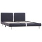 vidaXL Giroletto senza Materasso Nero in Similpelle 120x200 cm vidaXL Giroletto senza Materasso Nero in Similpelle 120x200 cm