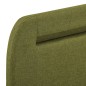 vidaXL Giroletto con LED senza Materasso Verde 140x200 cm Tessuto vidaXL Giroletto con LED senza Materasso Verde 140x200 cm Tessuto