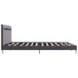 vidaXL Giroletto con LED Grigio in Tessuto 180x200 cm vidaXL Giroletto con LED Grigio in Tessuto 180x200 cm