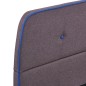 vidaXL Giroletto Grigio Talpa in Tessuto 140x200 cm