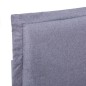 vidaXL Giroletto senza Materasso Grigio Chiaro 140x200 cm Tessuto vidaXL Giroletto senza Materasso Grigio Chiaro 140x200 cm Tessuto