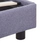 vidaXL Giroletto senza Materasso Grigio Chiaro 140x200 cm Tessuto vidaXL Giroletto senza Materasso Grigio Chiaro 140x200 cm Tessuto