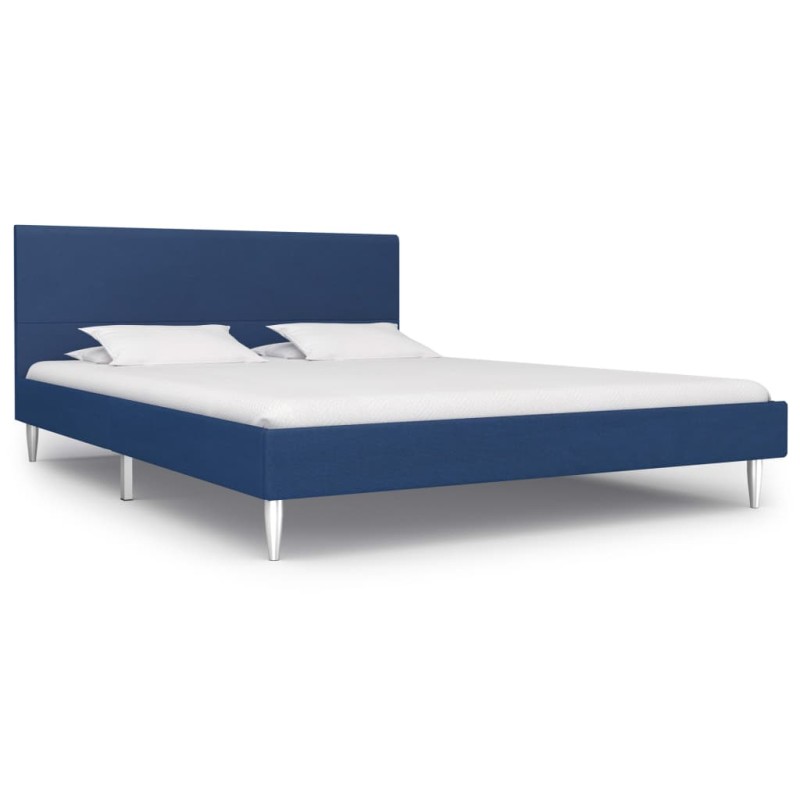 vidaXL Giroletto Blu in Tessuto 140x200 cm vidaXL Giroletto Blu in Tessuto 140x200 cm