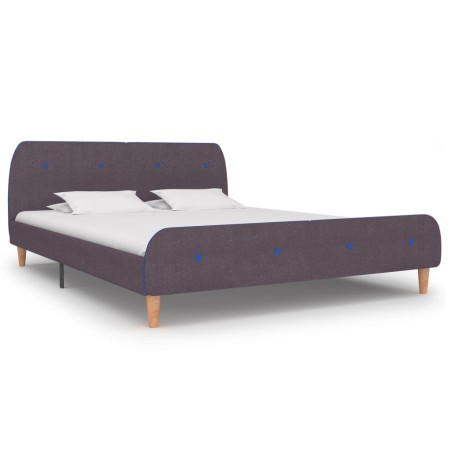vidaXL Giroletto Grigio Talpa in Tessuto 180x200 cm
