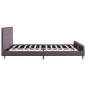 vidaXL Giroletto Grigio Talpa in Tessuto 180x200 cm vidaXL Giroletto Grigio Talpa in Tessuto 180x200 cm